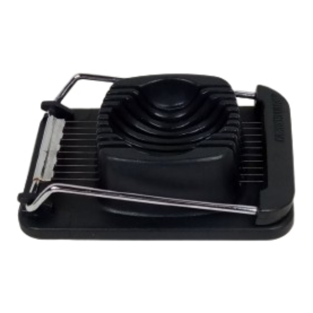 Farberware Black Multipurpose Stainless Steel Wire Plastic Egg Slicer